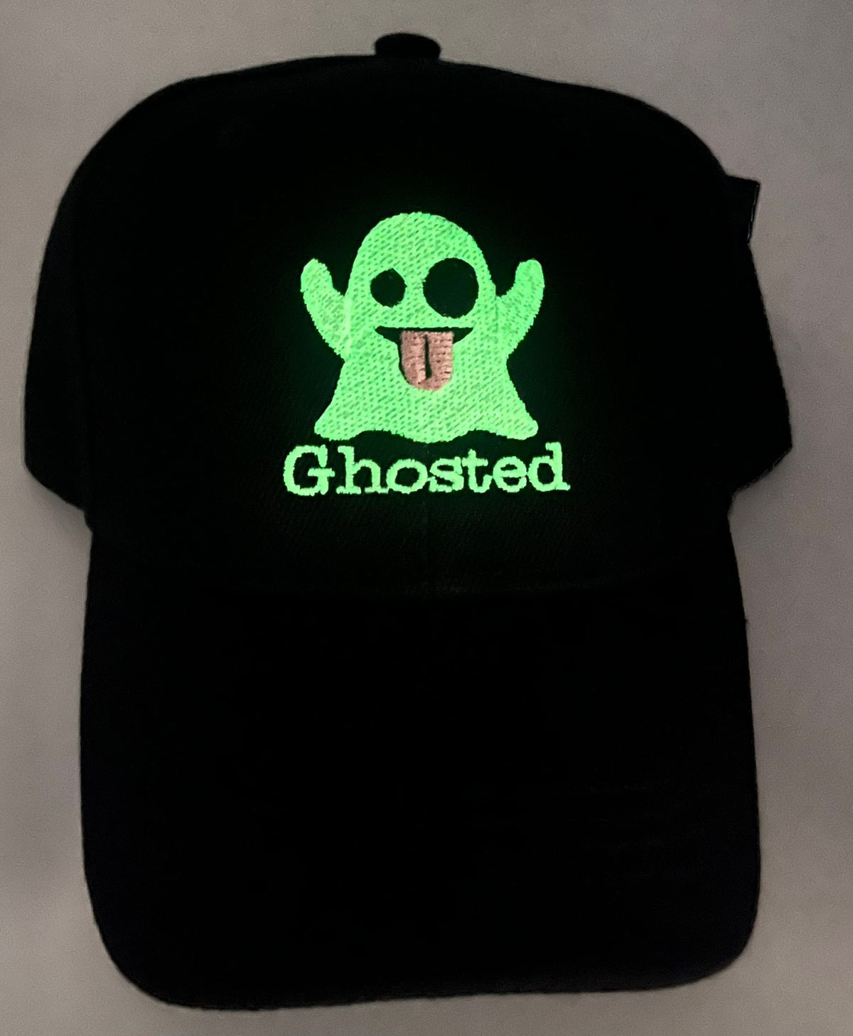 Spooky 3D Puff Glow-in-the-Dark Linen Hat