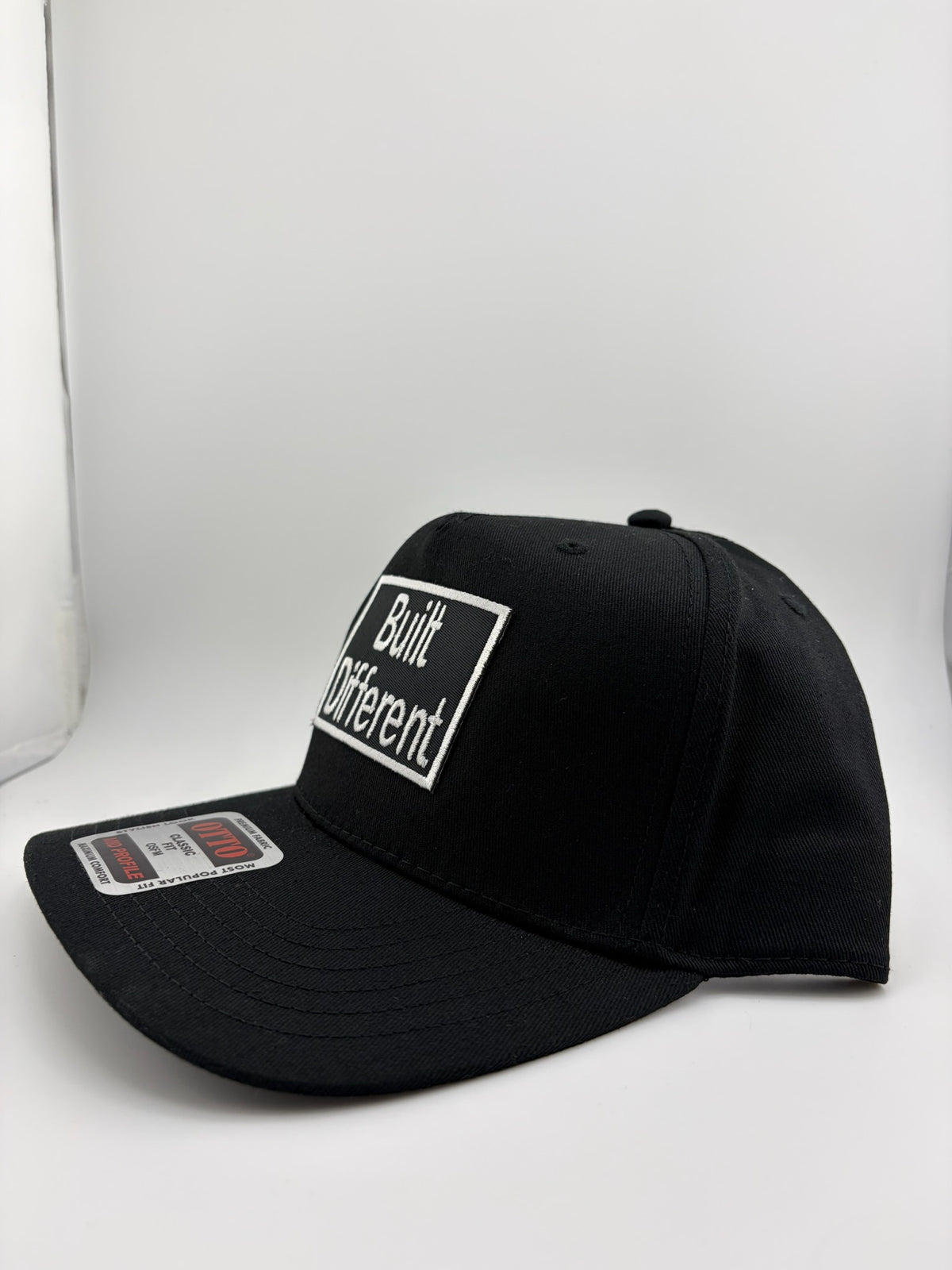Built Diffrent Linen Trucker Hat