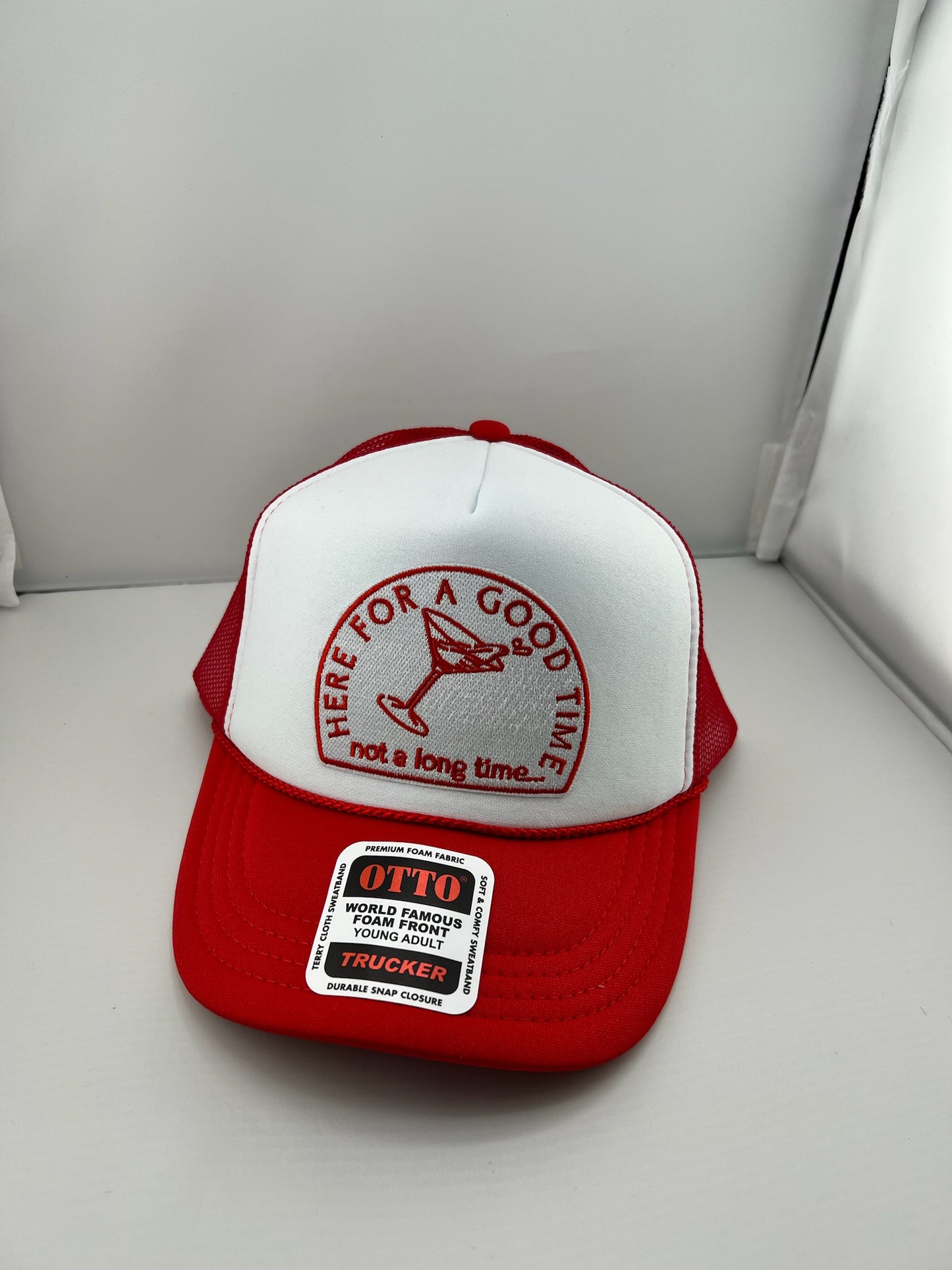 Here For A Good Time Otto Trucker Hat
