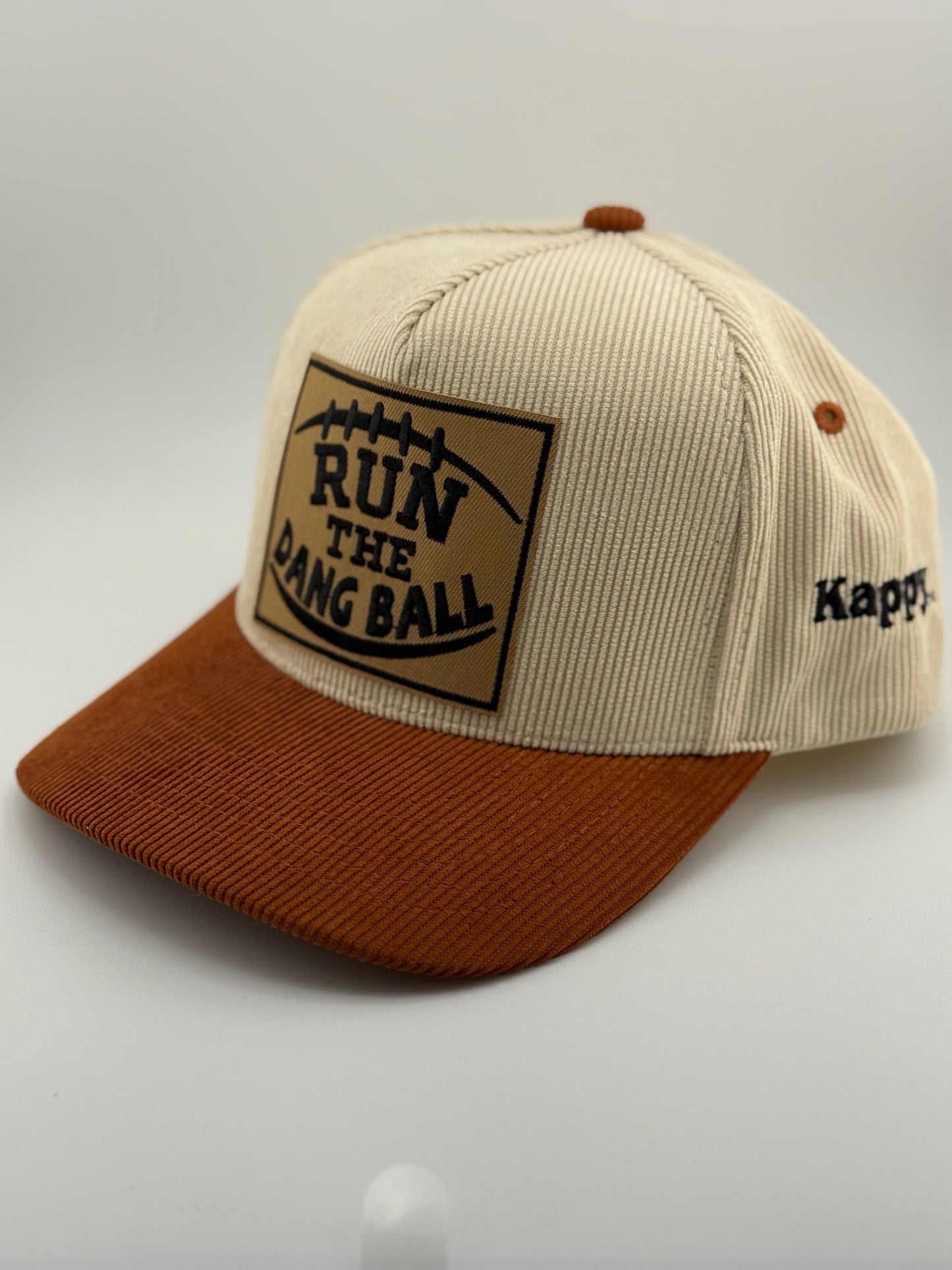 Run the Dang Ball - Corduroy Two Tone Hat