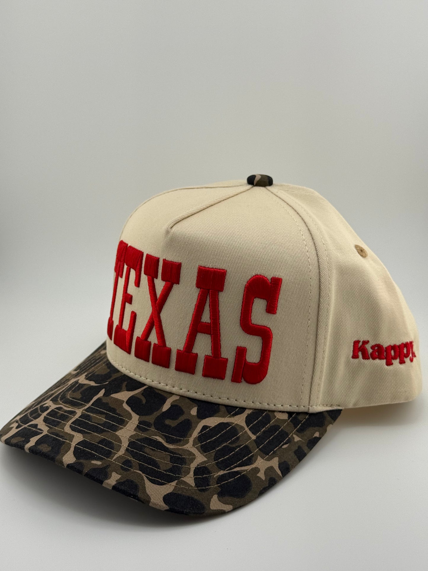 Texas Leopard Two-Tone Trucker Hat