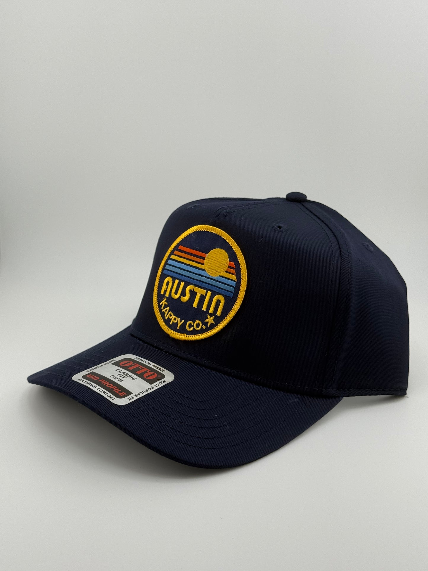 Austin Retro Patch Trucker Hats
