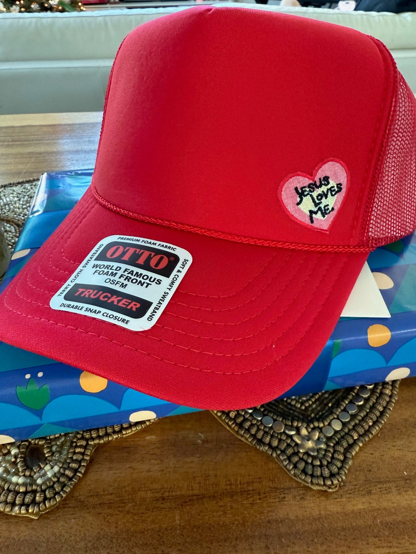 Jesus Love Me Trucker Hat