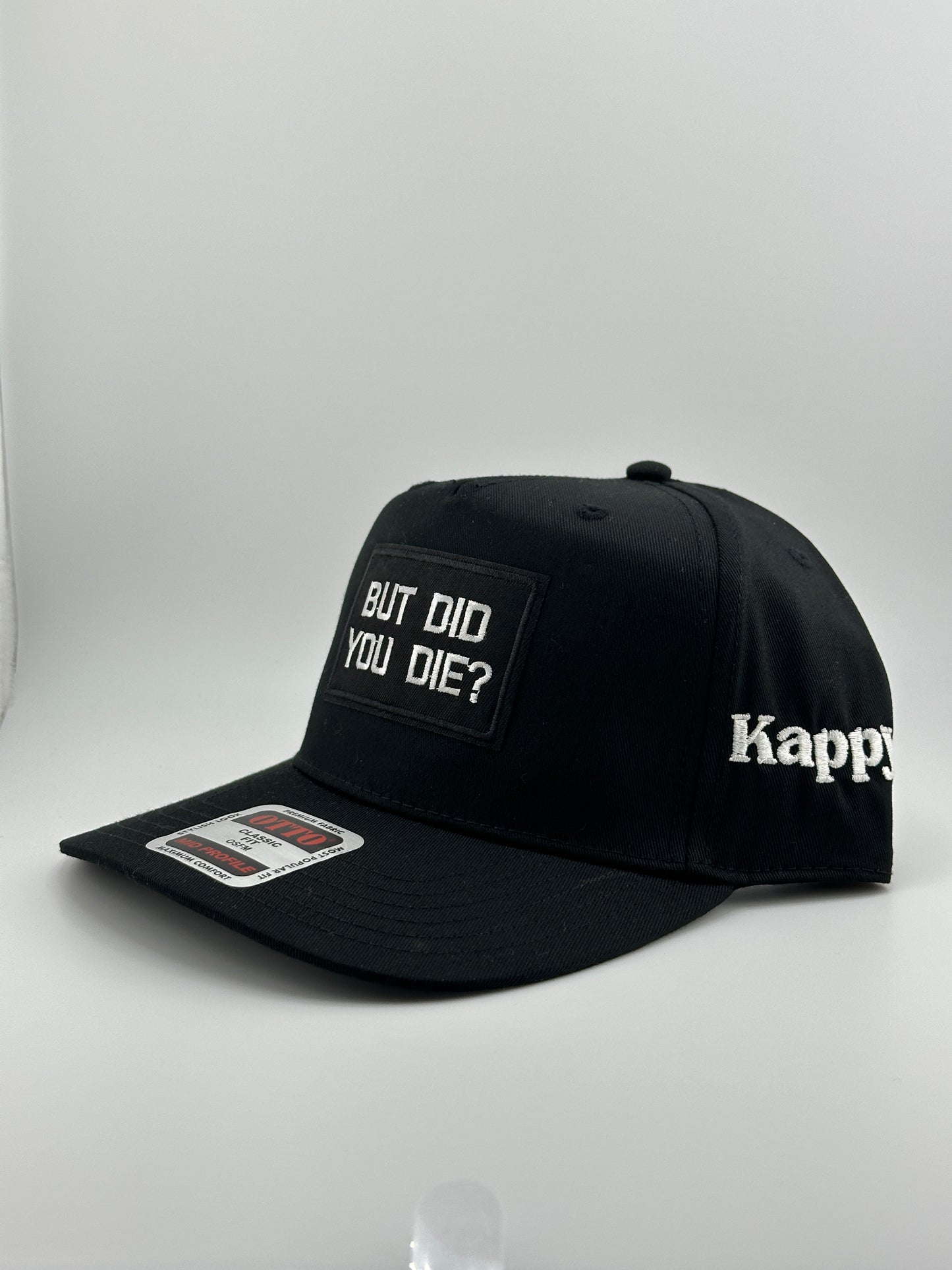 But Did You Die? Linen Trucker Hat