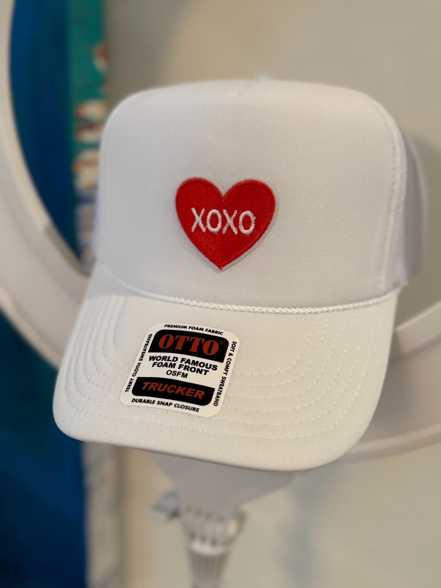 XOXO Heart Otto Trucker Hat