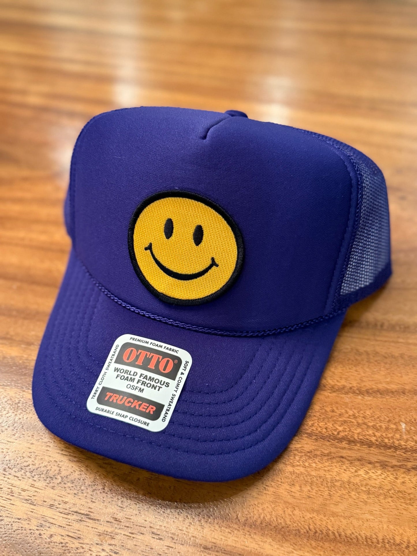 Smiley Face Otto Trucker Hat
