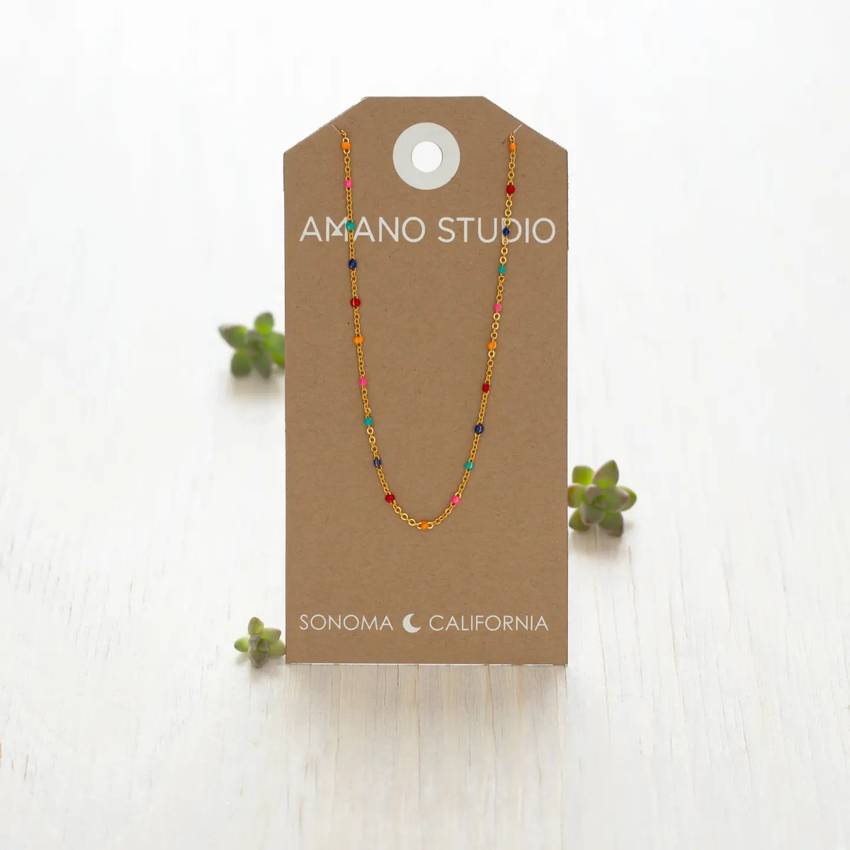 Colorful Enamel Chain