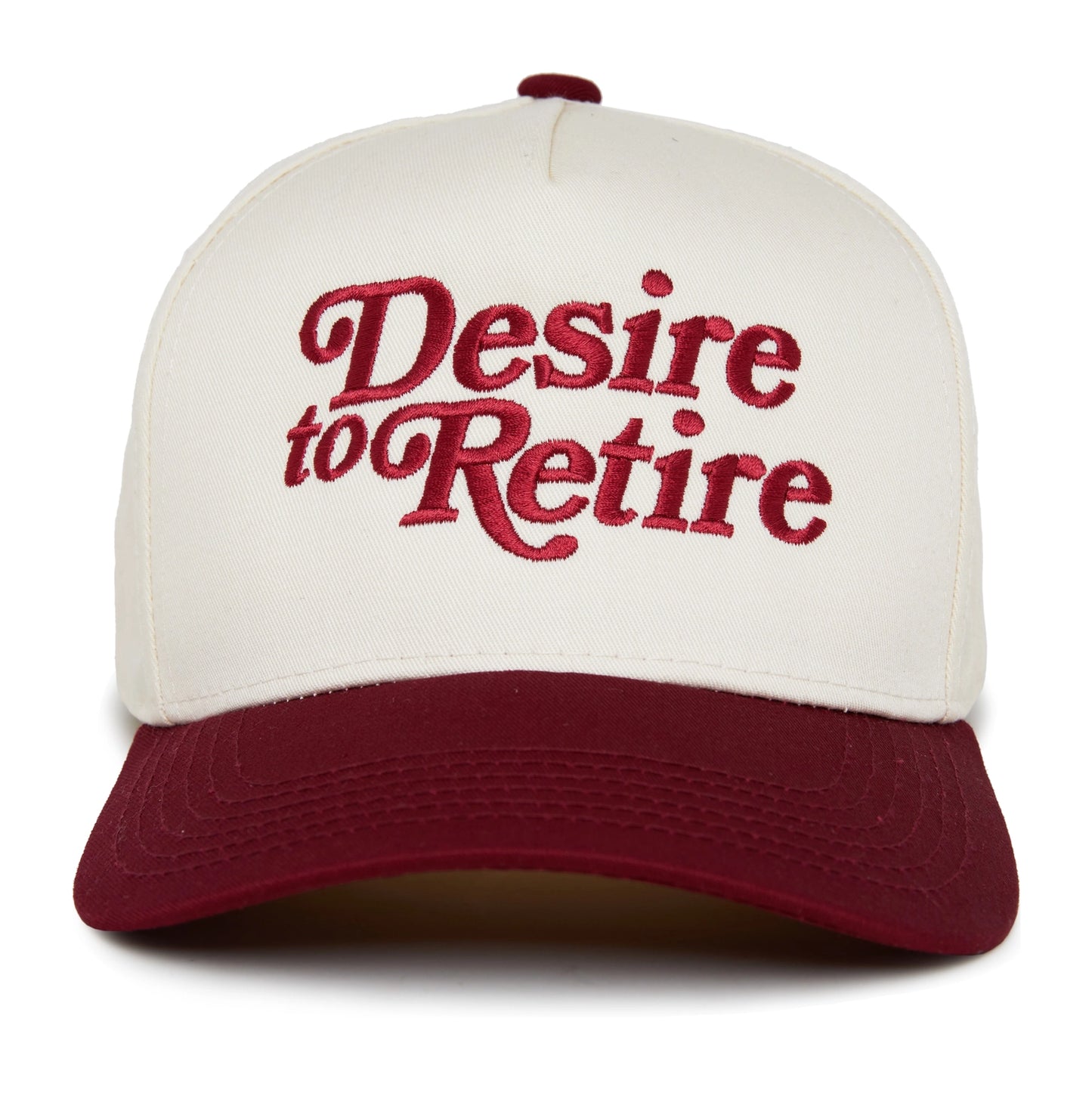 Desire to Retire Embroidered Cap