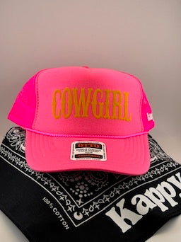 COWGIRL Stamped Trucker Hat