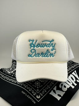 Howdy Darlin' Embroidered Trucker Hat