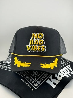 No Bad Vibes Otto Trucker Hat
