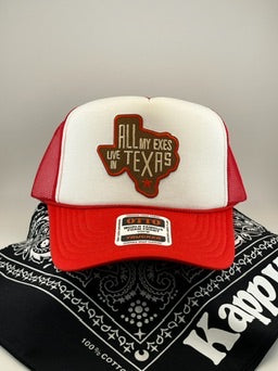 All My Exes Live in Texas – Otto Brand Trucker Hat by Kappy Co