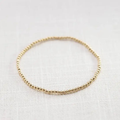 Gold Ball Bracelet