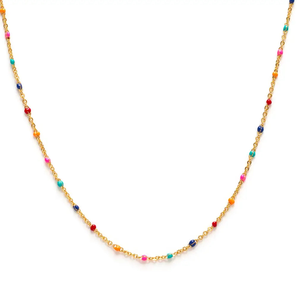 Colorful Enamel Chain