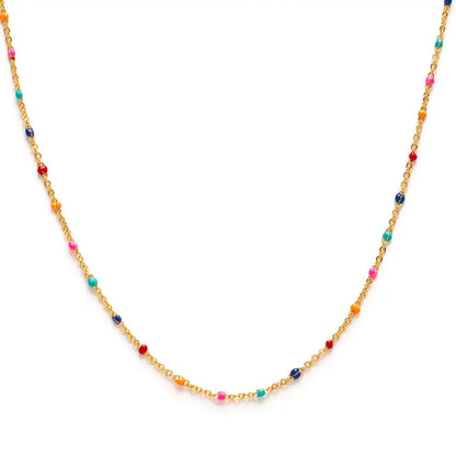 Colorful Enamel Chain