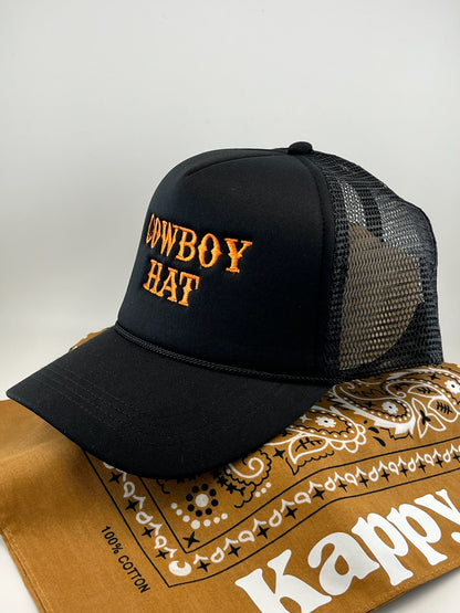 Cowboy Hat Trucker Hat Version