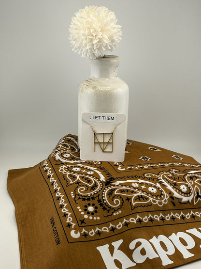 Geometric Necklaces - Names, Affirmations, Personalization