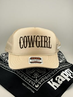 COWGIRL Stamped Trucker Hat