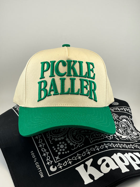 Pickleballer - 3D embroidered