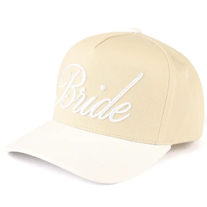 Bride Embroidered Hat