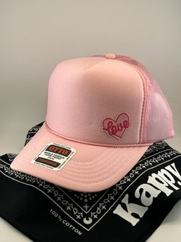 Love Small Heart Trucker Hat