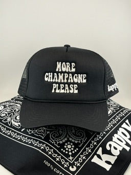 More Champagne Please Trucker Hat
