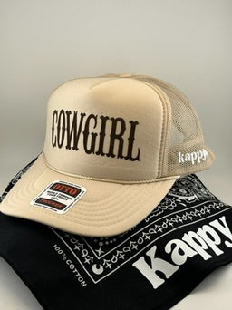COWGIRL Stamped Trucker Hat