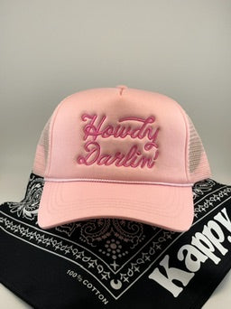 Howdy Darlin' Embroidered Trucker Hat