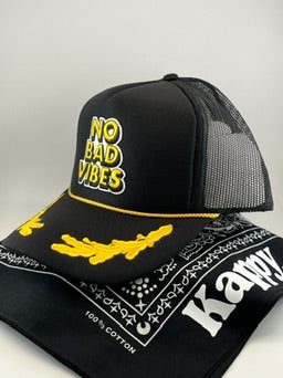 No Bad Vibes Otto Trucker Hat