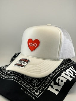 XOXO Heart Otto Trucker Hat