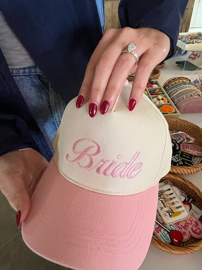 Bride Embroidered Hat