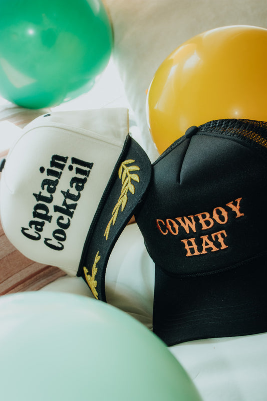 Cowboy Hat Trucker Hat Version