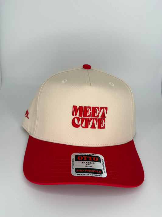 Meet Cute Embroidered Hat