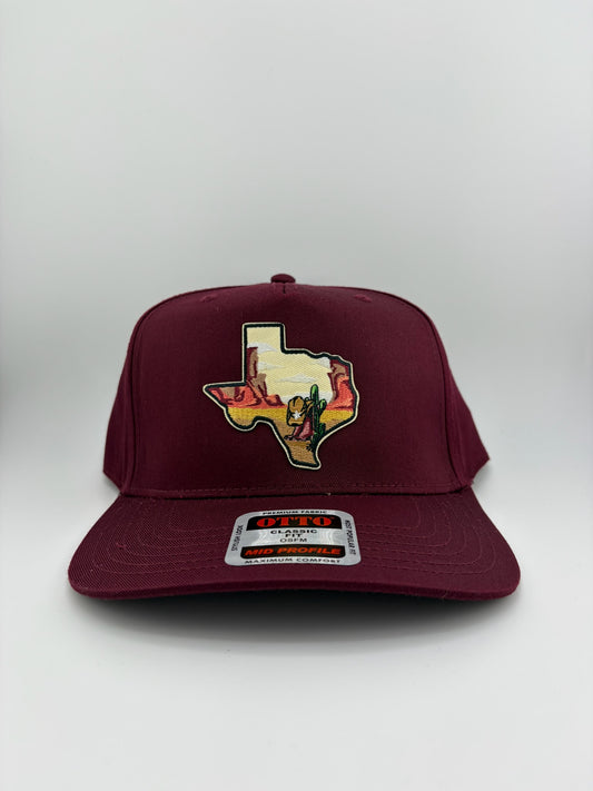 Desert Texas Linen Trucker Hat