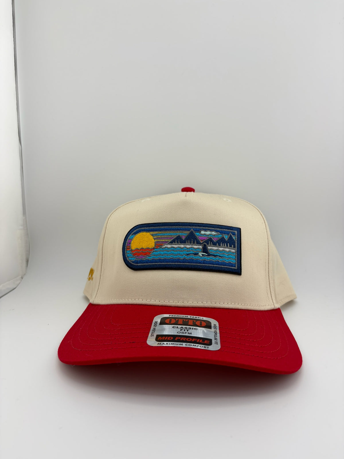 Scenic Sunsets Linen Trucker Hat