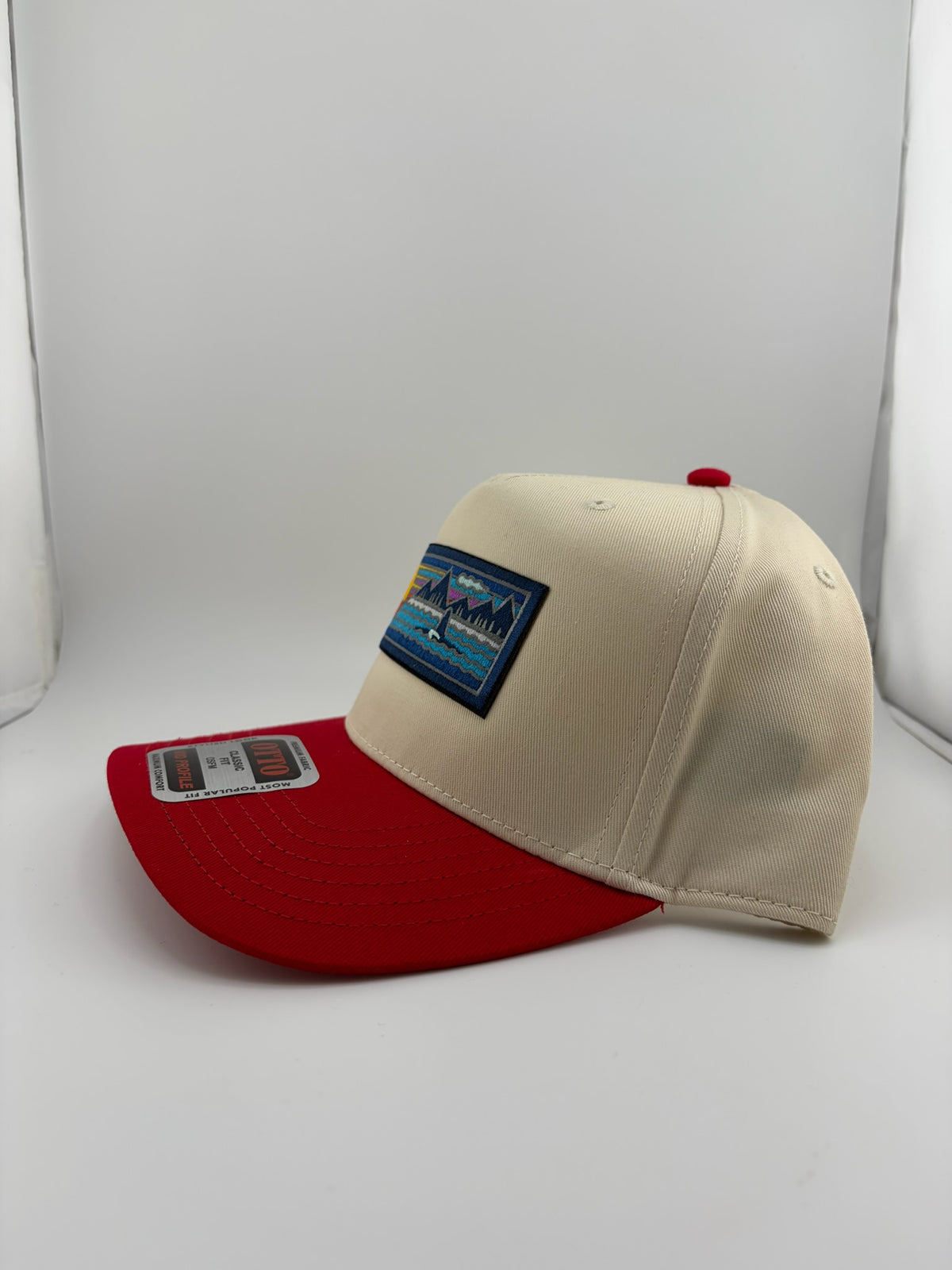 Scenic Sunsets Linen Trucker Hat