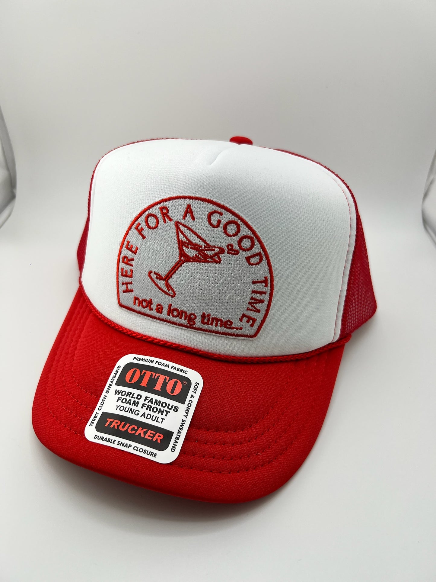 Here For A Good Time Otto Trucker Hat