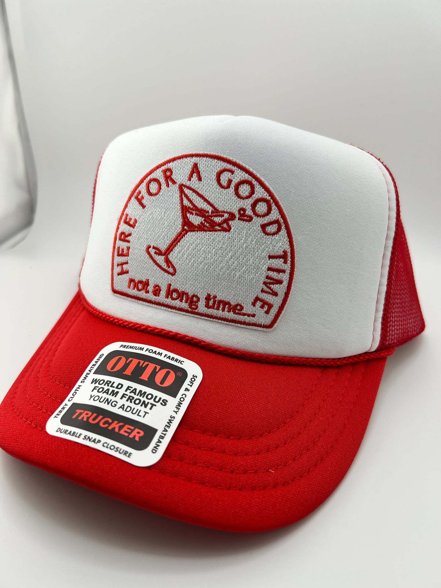 Here For A Good Time Otto Trucker Hat