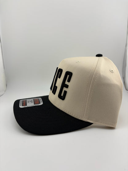 PACE 5 Panel Linen Trucker Hat