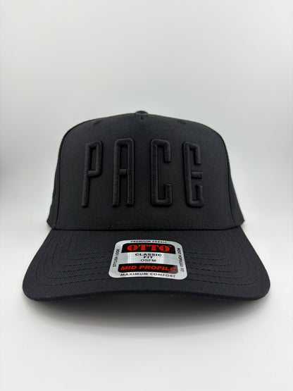 PACE 5 Panel Linen Trucker Hat