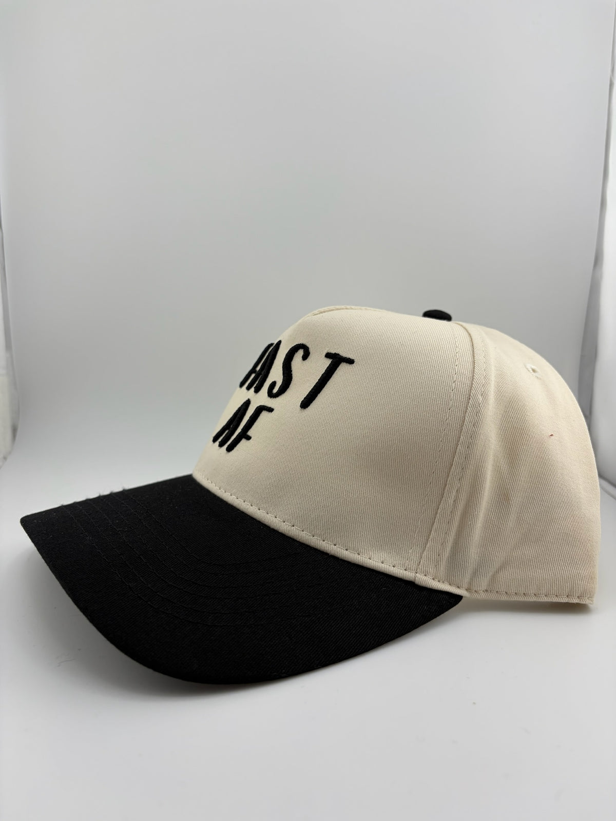 Fast AF 5 Panel Linen Trucker Hat