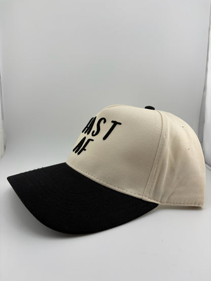 Fast AF 5 Panel Linen Trucker Hat