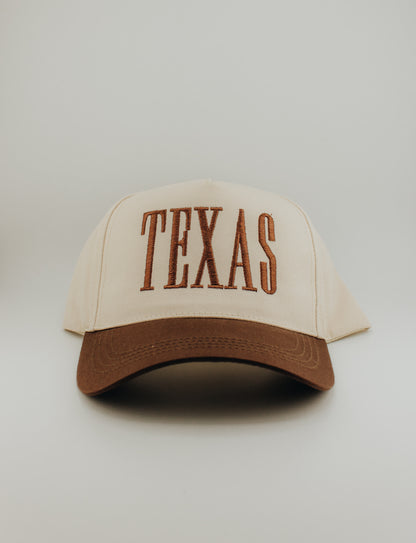 TEXAS Embroidered Linen Hats