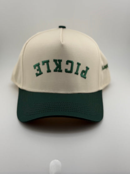 PICKLE Embroidered Linen Trucker Hat