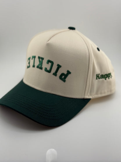 PICKLE Embroidered Linen Trucker Hat