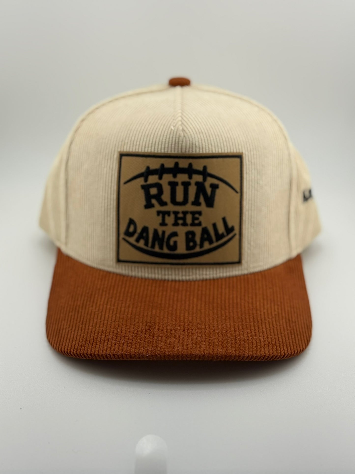 Run the Dang Ball - Corduroy Two Tone Hat