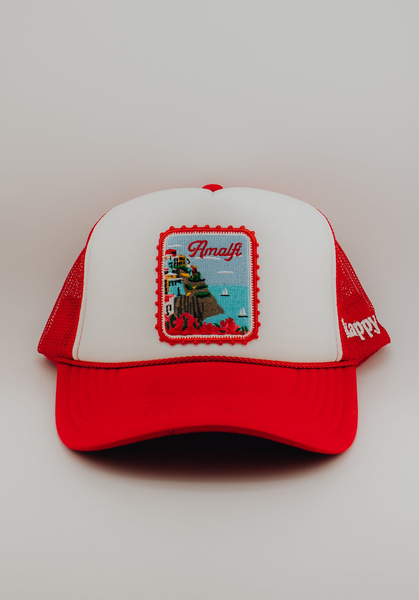 Amalfi Coast Patched Foam Trucker Hat