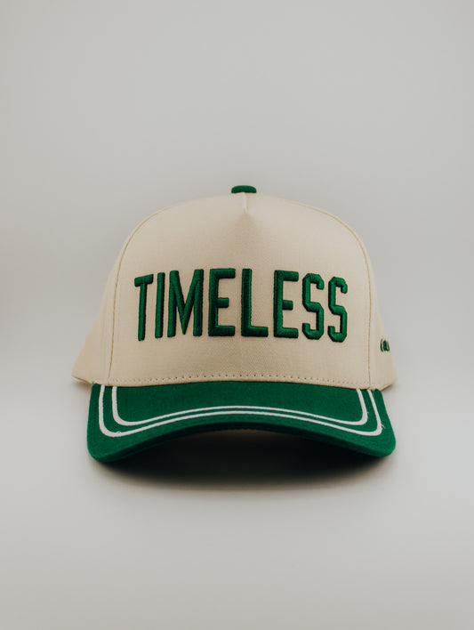 Timeless 3D Embroidered Linen Trucker Hat