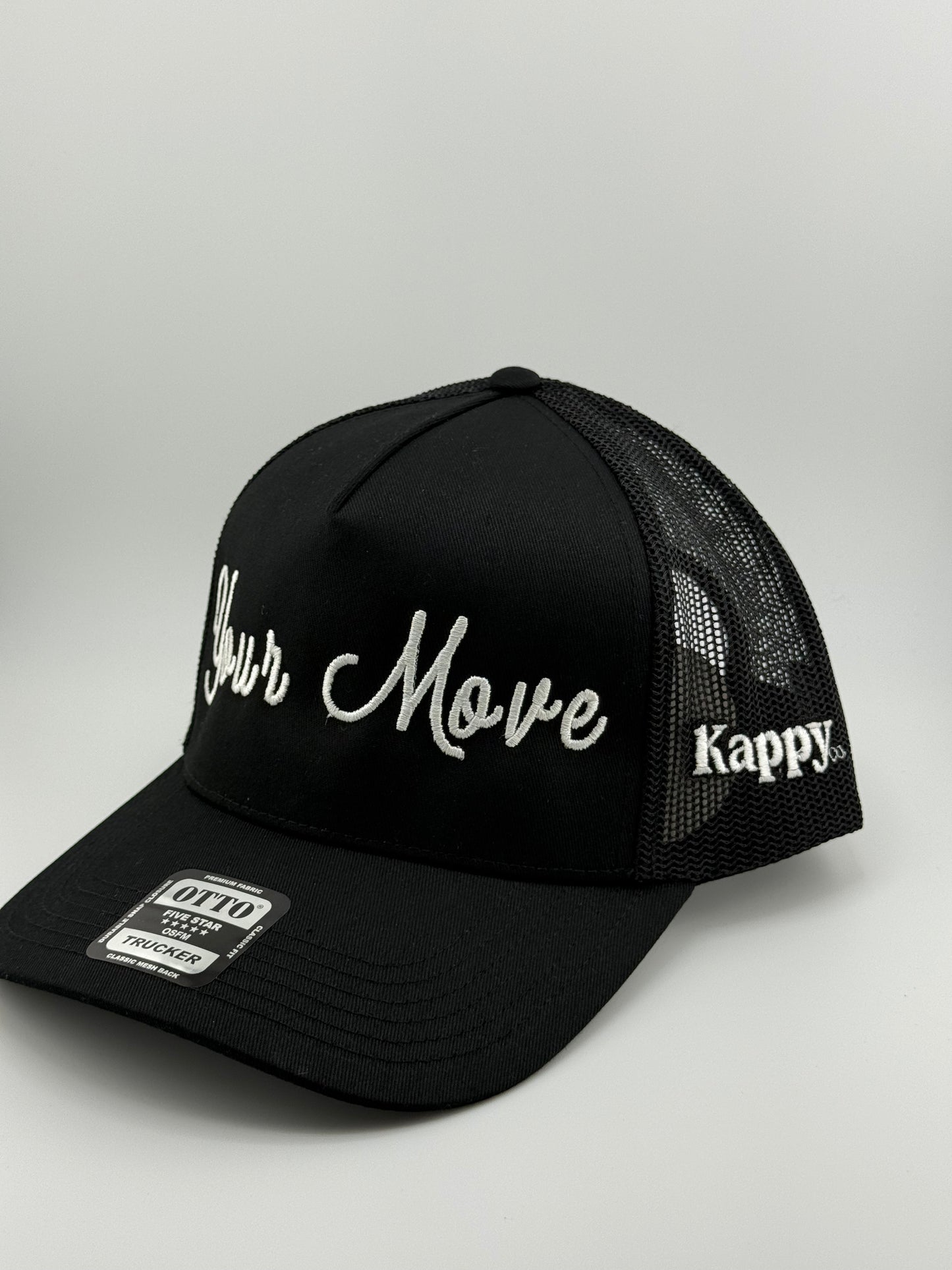 "Your Move" Embroidered Trucker Hats