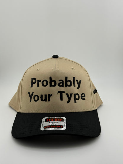 Probably Your Type Embroidered Hat